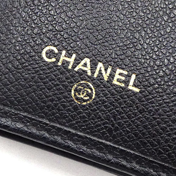 CHANEL Wallet CC Coco Button BifLong Wallet Black - Picture 10 of 16
